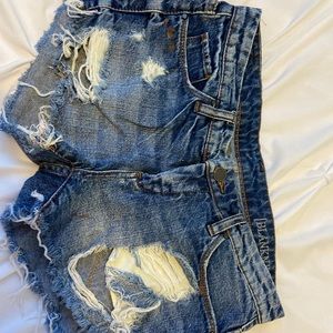 jean shorts